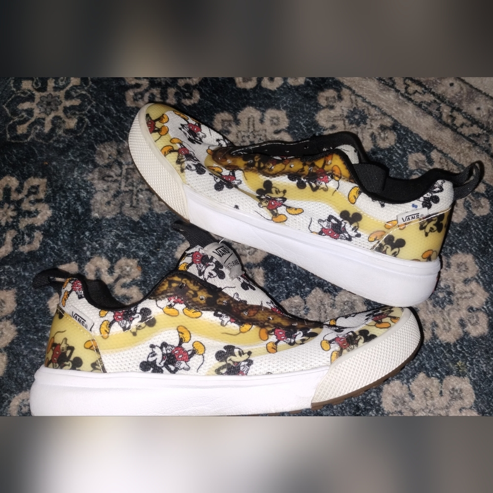 VANS Shoes Mickey Mouse Ultra Cush Rapidweld x Disney Tie Men Sz.6 Women Sz. 7.5